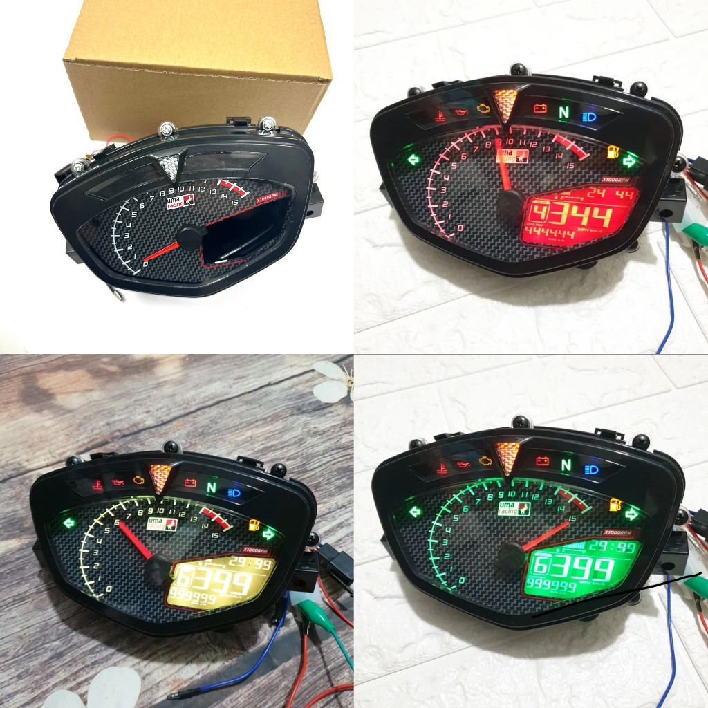 Đồng hồ điện tử uma rc gắn sirius và ex4 đủ màu bảo hành 6 tháng