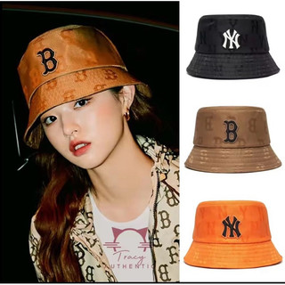 Mũ tròn ny tqxk/ bucket m.l.b logo thêu nổi sịn 3 màu siêu xinh