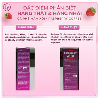 [CHÍNH HÃNG] Cà Phê Mâm Xôi Giảm Cân Raspberry Coffee