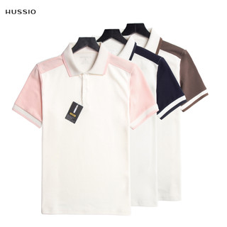 Áo thun polo nam OREN vải cotton Pique cao cấp, năng động, thanh lịch - HUSSIO
