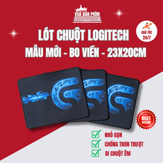 Miếng lót chuột Logitech 23 x 20cm nhỏ gọn, chống trơn trượt giá siêu rẻ