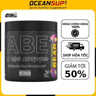 ABE Pre Workout Applied Nutrition, ABE Pump tăng sức mạnh, tăng sức bền hộp 30 servings