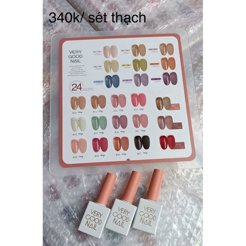 sét Sơn thạch đục very good nail 24 màu