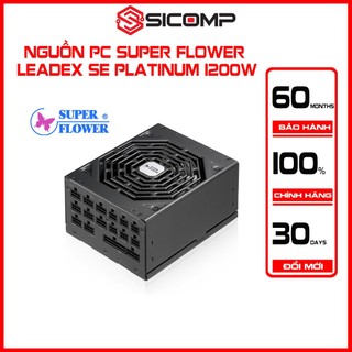 Nguồn máy tính super flower leadex se platinum 1200w, new, bh chính hãng 5 năm