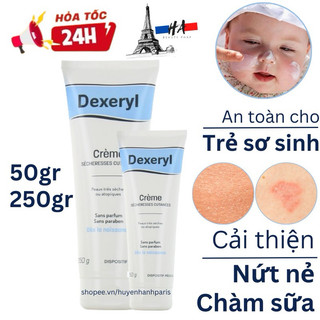 Kem Dưỡng Dexeryl Cream 50g 250g Pháp Dưỡng Ẩm, Dưỡng Da Cho Da Khô, Nẻ, Chàm