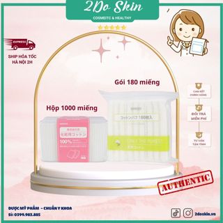 Bông tẩy trang Miniso 1000 miếng - 2Do Comestics