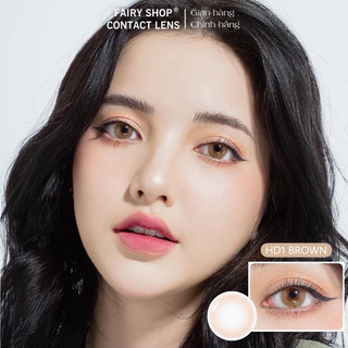 Kính Áp tròng HD1 brown 14.0 - FAIRY SHOP CONTACT LENS độ 0 đến 8