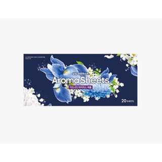 Giấy thơm Aroma Sheet hương hoa diên vĩ - Midnight Iris chuyên dùng cho máy giặt LG styler và Samsung Airdresser