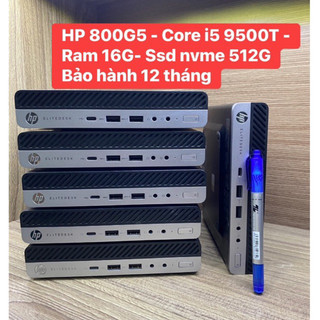 Máy tính văn phòng hp elitedesk 800g5 , core i5 9500t , ram 16gb
