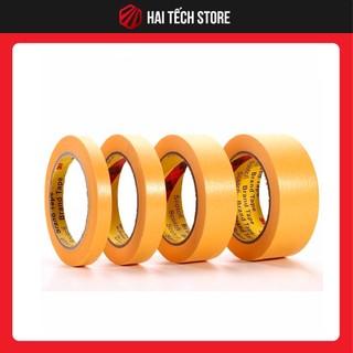 Băng dán che sơn 3m 2mm/3mm/4mm/5mm/6mm/7mm/8mm/9mm/10mm dài 50 mét, băng keo tiện dụng