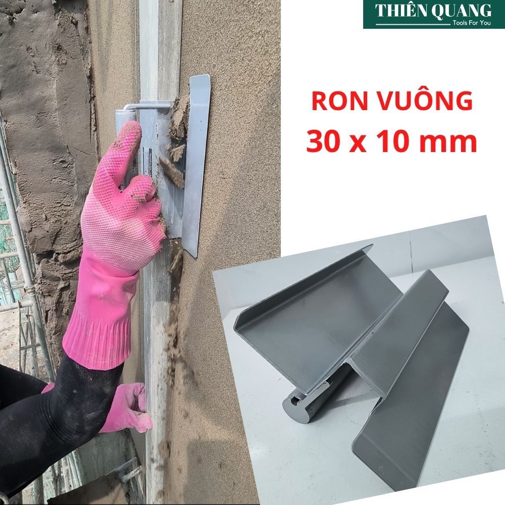 Bay cắt ron chỉ âm tường VUÔNG - Tùy chọn kích thước