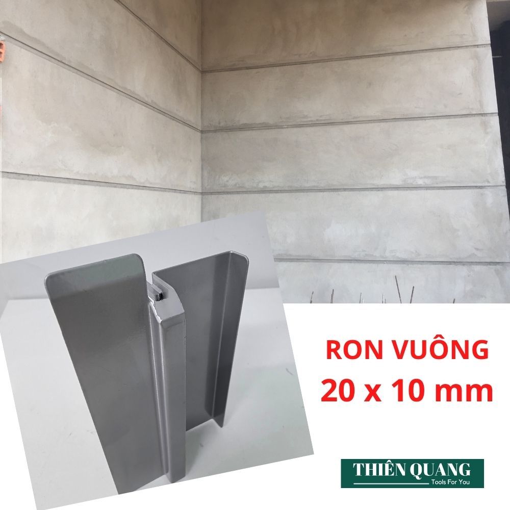 Bay cắt ron chỉ âm tường VUÔNG - Tùy chọn kích thước