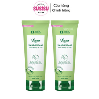 Kem dưỡng da tay móng tay Lana Hand Cream g‎iảm nhăn da, đồi mồi, ngứa, nứt nẻ da tay, kem dưỡng mềm mịn da tay (80g)
