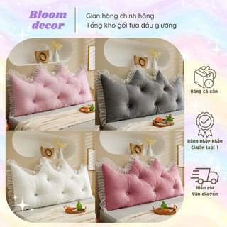 (6 màu) Gối Tựa Đầu Giường 1m5 / 1m8 chuẩn 3 lớp (Hàng loại 1)