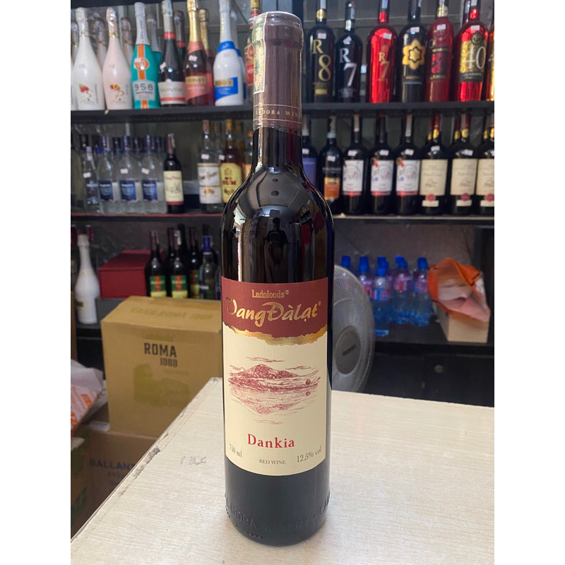 Vang Đà Lạt Đỏ ĐANKIA 12.5% 750ml