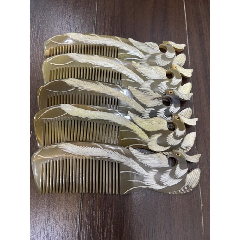 lược sừng hình Phượng 18cm