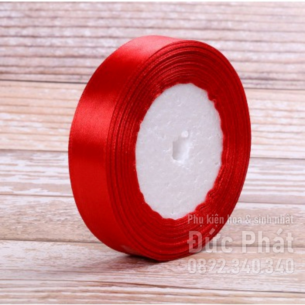 Ruy băng lụa bản 2cm