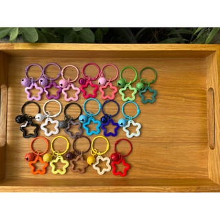 Móc khoá phối charm ngôi sao