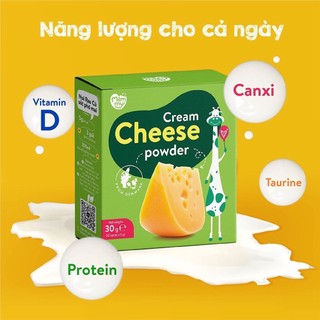 Date mới phô mai tách muối mămmy ,giàu canxi cho bé ăn dặm, hộp 10 gói,3g/ gói