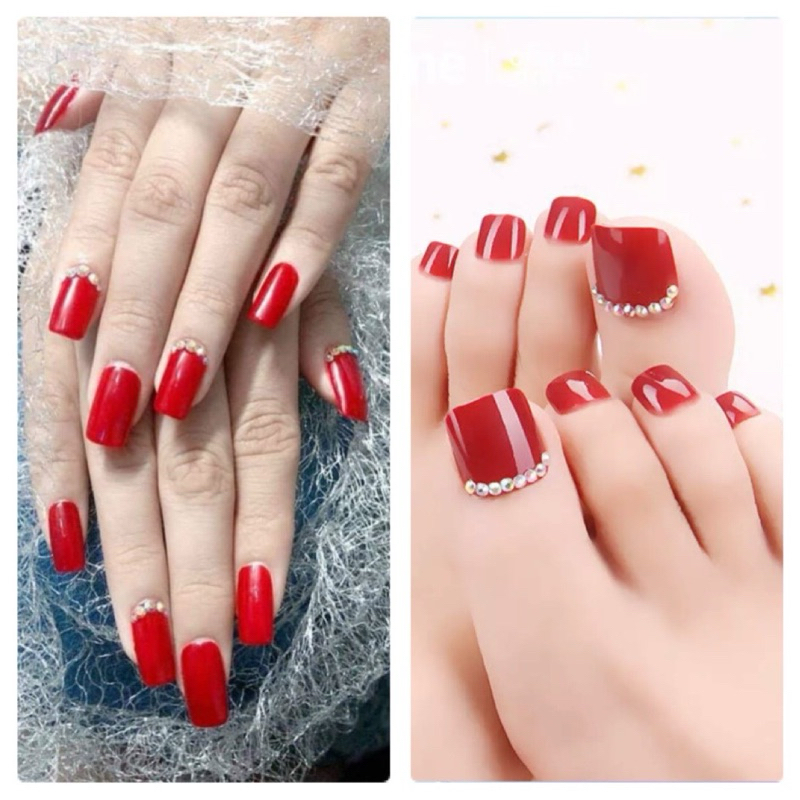 Combo Móng Tay+Móng Chân Tặng Keo