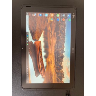 Máy tính bảng Fujitsu Arrows Tab Q507 Windows 10 64bit Office2016 bút cảm ứng Wacom Pin xài hơn 3h