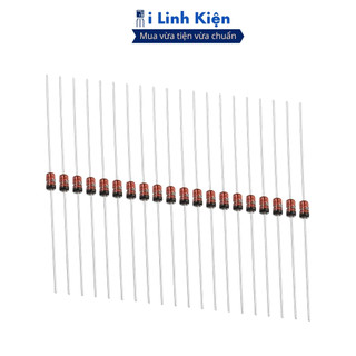 Diot zener 3.3v 3.9v 5.1v 5.6v 6.2v 9.1v 12v 15v 18v 20v 24v 1w chính hãng đóng dây túi 100 con ilinhkien
