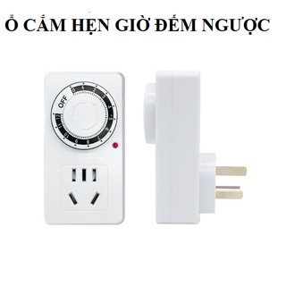 Ổ cắm hẹn giờ đếm ngược hẹn giờ tắt bằng cơ YiMj 10A 2500W cong tac hen gio timer hen gio thiết bị hẹn giờ tắt - FANTASI