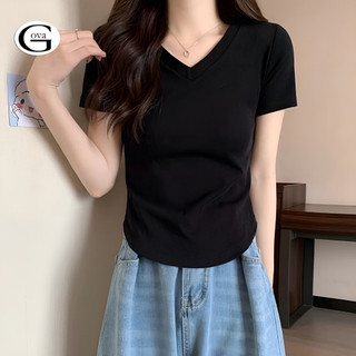 Áo Croptop Nữ Tay Ngắn CỔ TIM VẠT BẦU Ôm Body, Áo Thun Croptop Kiểu Sexy Chất Thun Gân