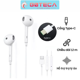  Tai nghe type C dành cho 15 pro max và Samsung Xiaomi Oppo cổng C nghe gọi đầy đủ bass hay nghe nhạc chơi game mic thoại 
