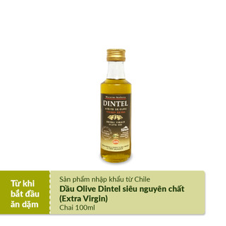 [HSD_T6.24] Dầu Olive Dintel Nguyên Chất 100ml Cho Bé Ăn Dặm - HiPP (Chai Thủy Tinh)