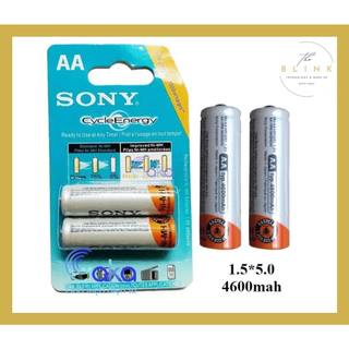 Pin sạc sony aa / aaa - dung lượng 4600 mah - sạc đi sạc lại nhiều lần