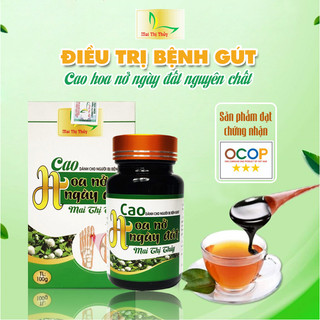 Cao Hoa Nở Ngày Đất Nguyên Chất 100g - Khắc tinh của Gout