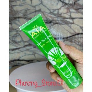 Sữa rửa mặt AIA nha đam dưỡng trắng mịn da 100ml