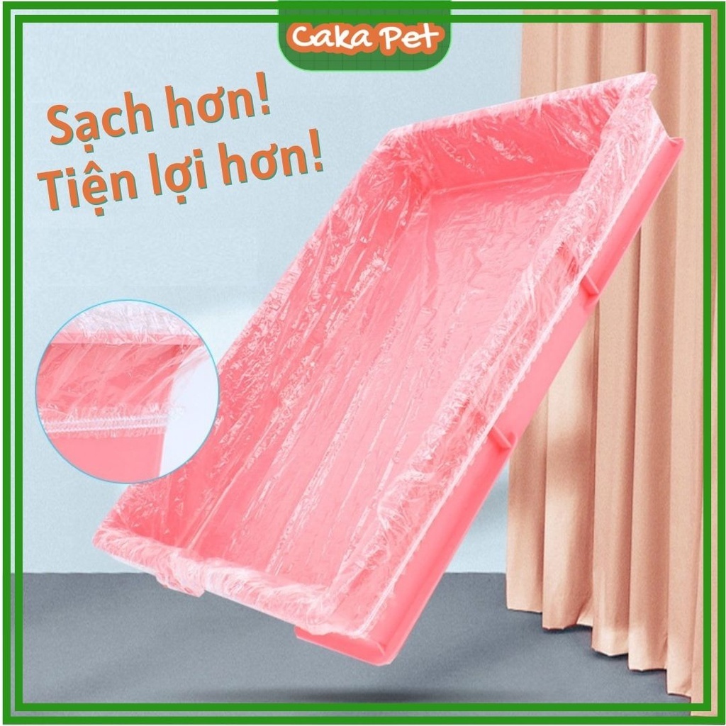 Túi lót chuồng Thỏ bọ Ú giá RẺ túi bọc khay vệ sinh dọn chuồng siêu tiện 🐹Dọn sạch hơn, tiện lợi hơn