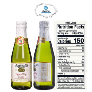 Nước ép táo martinelli's sparkling cider apple 04/2025