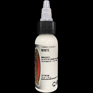 Mực xăm eternal white - mực xăm chính hãng - chai 1oz = 30ml -trần chương tattoo shop - đồ xăm trong tầm tay