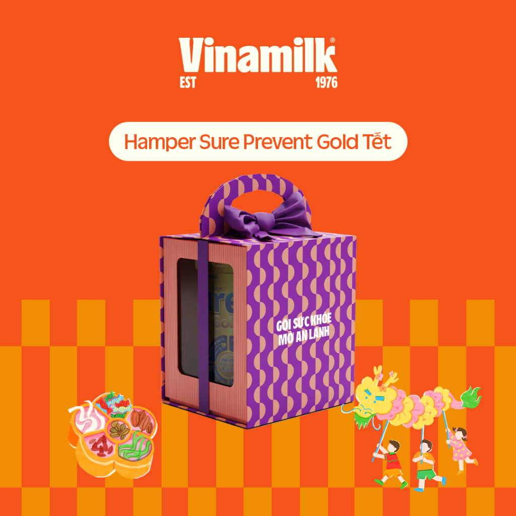[QUÀ TẶNG SIEU GIỚI HẠN] HỘP QUÀ TẾT SURE PREVENT GOLD