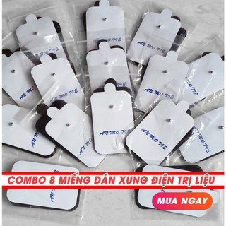 Set 10 Miếng Dán Xung Điện Trị Liệu - Combo 10 miếng dán cho máy xung điện giá tốt.