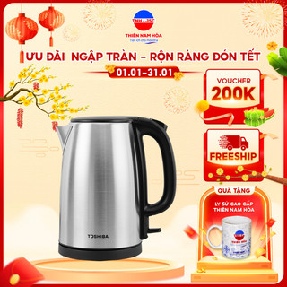 Ấm đun siêu tốc toshiba 1.7 lít kt-17sh2nv