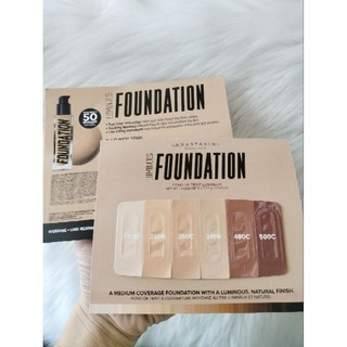 Vỉ Sample Kem Nền Anastasia Luminous Foundation 6 ô