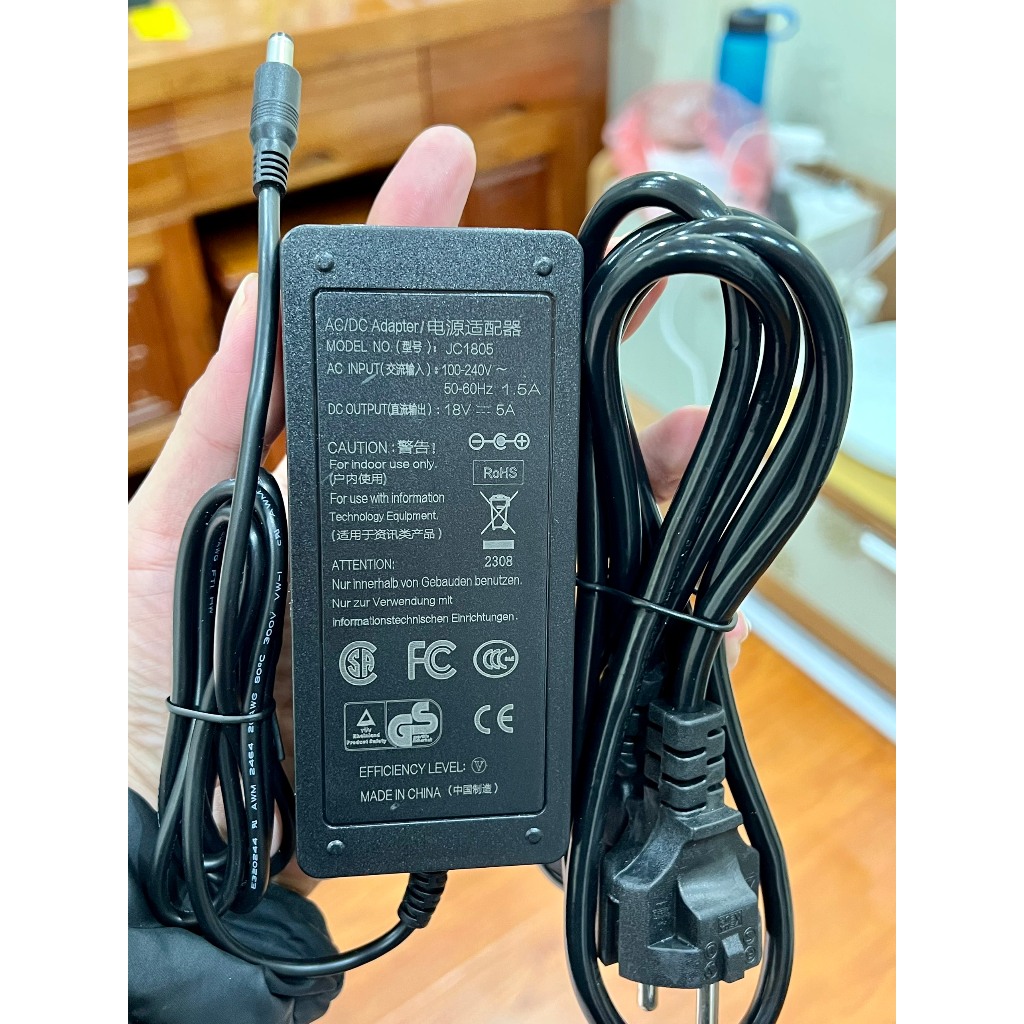 Bán Nguồn 18v 5a Loại Tốt bảo hành 12 tháng