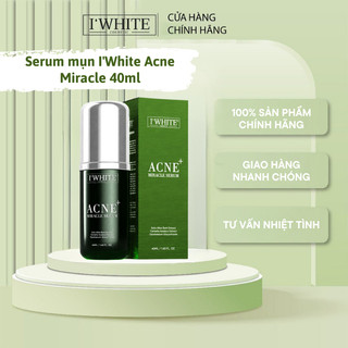 Serum mụn I'White Acne Miracle 40ml sạch thâm ,đánh bay mụn, sạch thâm, dưỡng trắng da
