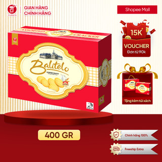 Bánh cracker balitelo mix vị giòn rụm hộp 400gr
