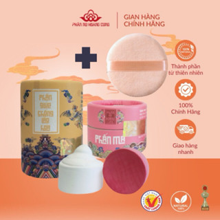 Combo Phấn Nụ Trắng Má Hồng Phấn Nụ Hoàng Cung 20g