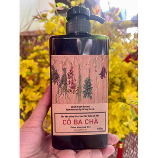 Dầu gội Cô Ba Chà: Bồ kết mượt tóc chống rụng