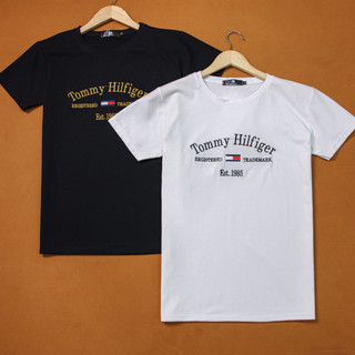 ÁO THUN NAM TAY NGẮN IN THÊU HỌA TIẾT ( M L XL XXL) CTTN