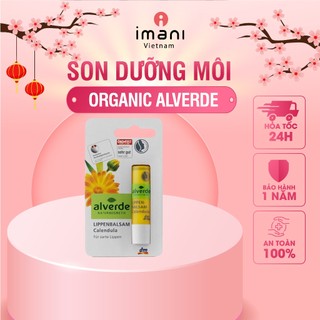 Son dưỡng môi organic ALVERDE son dưỡng cho bà bầu với tinh chất tự nhiên hữu cơ tạo cảm giác mềm mại, mịn màng