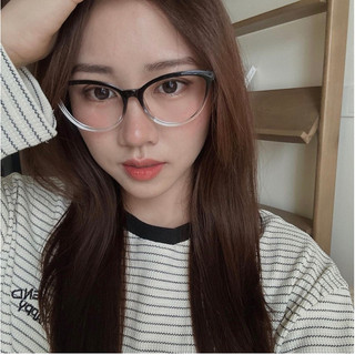 Kính giả cận, Gọng kính cận mắt mèo ombre cao cấp 8866 Jolie eyewear