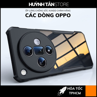 Ốp lưng oppo find x7 ultra x7 x6 pro x5 pro trong suốt chống sốc chính hãng XUNDD phụ kiện huỳnh tân store