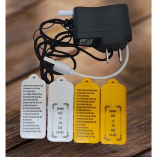 Máy niệm Phật đeo cổ mini 56 bài